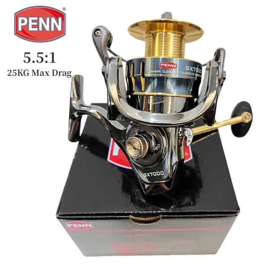 Molinete PENN 25Kg Drag 13+1 Rolamentos + 100m de Linha Grátis